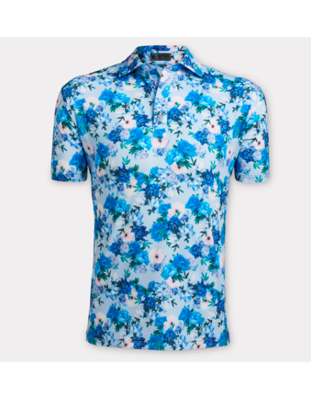 G/FORE Photo Floral Tech Jersey G4MF22K111 Polo shirt