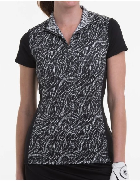EP New York Scrolling Snakeskin 5136NKCX golf Polo shirt