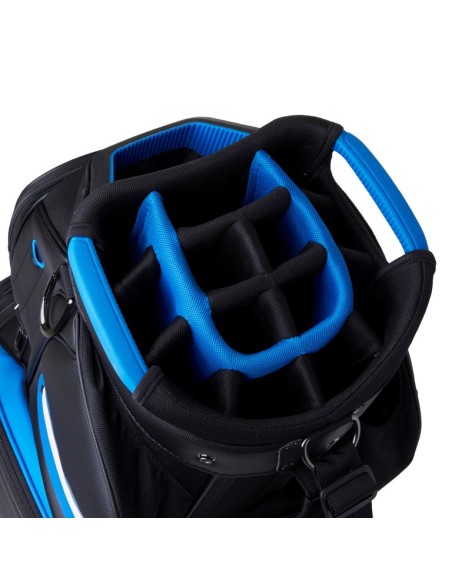 TaylorMade Deluxe Golf Cart Bag 23' - Black/Blue