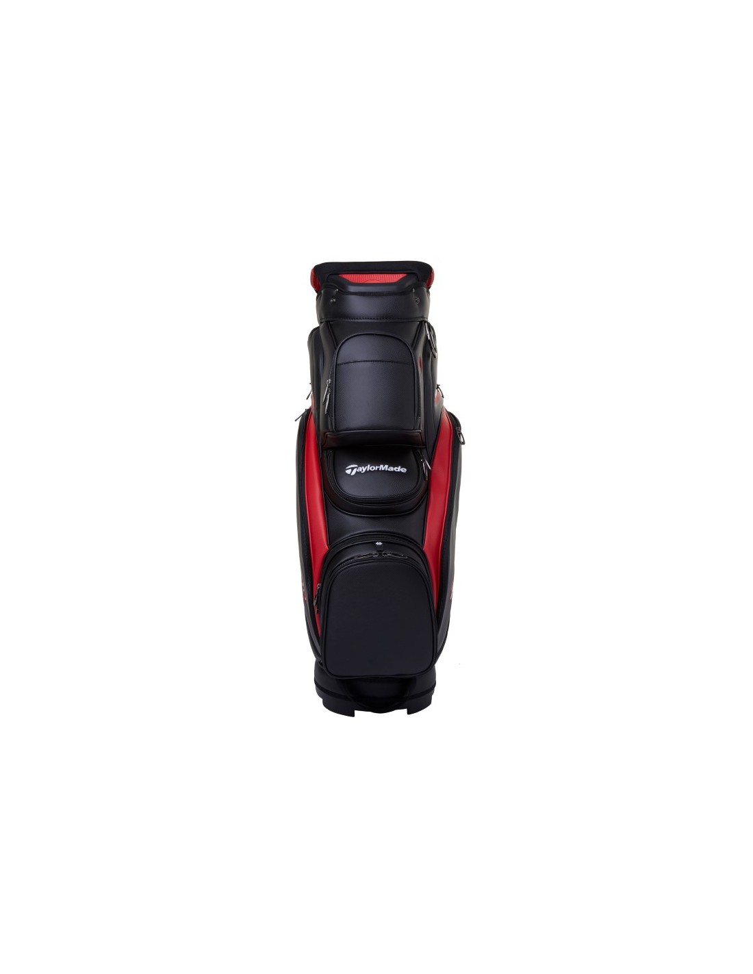 Taylormade Deluxe Golf Cart Bag 2023 - Black/Red