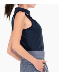 Polo golf mujer Lucky in Love Coco Chevron GT209 2
