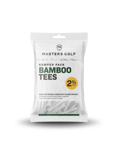 Masters Bamboo Bumper pack golf Tees