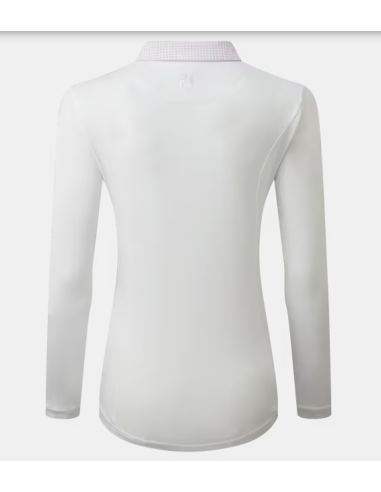 Polo golf mujer Footjoy Houndstooth Trim 80183