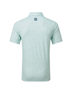 Footjoy Tweed Texture Pique 81597 men golf Polo shirt 2