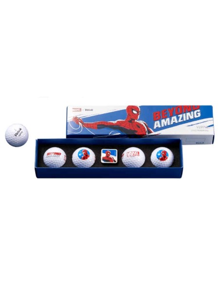 Volvik Marvel Amazing Spiderman golf Balls