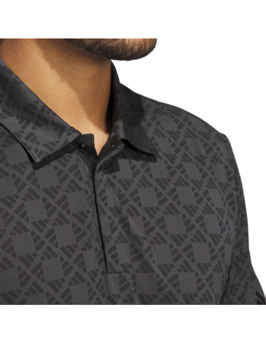 Polo golf hombre adidas Ultimate365 HEAT.RDY Jacquard
