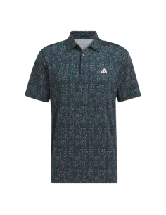 adidas Ultimate365 Power Grid Print IX2029 men golf Polo shirt