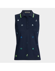 G/Fore Embroidered Icon GLP000041  women golf Polo shirt