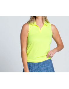 Lucky in Love Exclusive Tie Back women golf Polo shirt