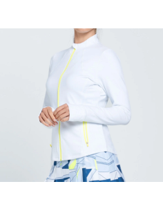 Lucky in Love High Neck women golf Jacket 2