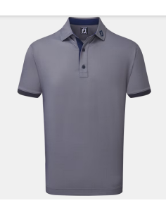 Footjoy Banded Birdseye 31932 men golf Polo shirt