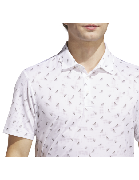 adidas Ultimate365 Printed Mesh men golf polo shirt