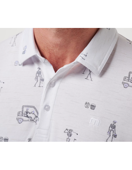 Travis Mathew Lost City A40129 men golf Polo shirt