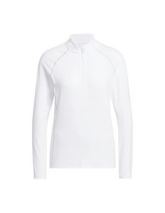 adidas Ultimate365 Solid Quarter-Zip Mock women golf sweatshirts