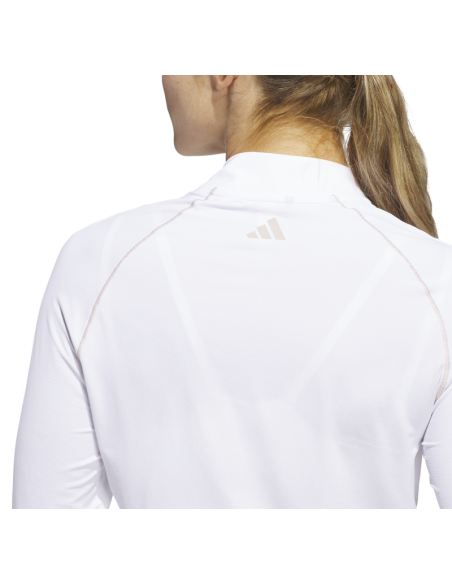 adidas Ultimate365 Solid Quarter-Zip Mock women golf sweatshirts