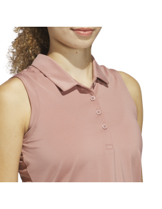 Polo golf mujer adidas Ultimate365 Solid Sleeveless 2