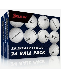 Bolas golf Srixon Q-Star Tour pack de 24