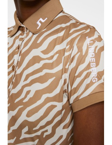 J.Lindeberg Tour Tech Print  women golf Polo Shirt