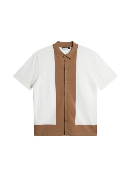 J.Lindeberg Rue Knitted gof men Polo Shirt