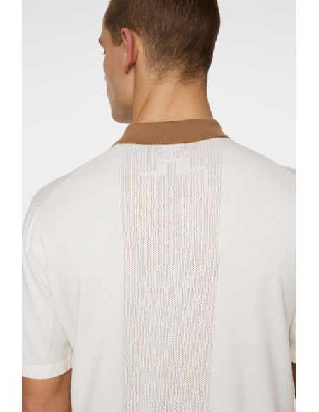 J.Lindeberg Rue Knitted gof men Polo Shirt