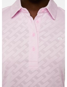 J.Lindeberg Alaya Jacquard women golf polo shirt 2