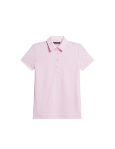 J.Lindeberg Alaya Jacquard women golf polo shirt