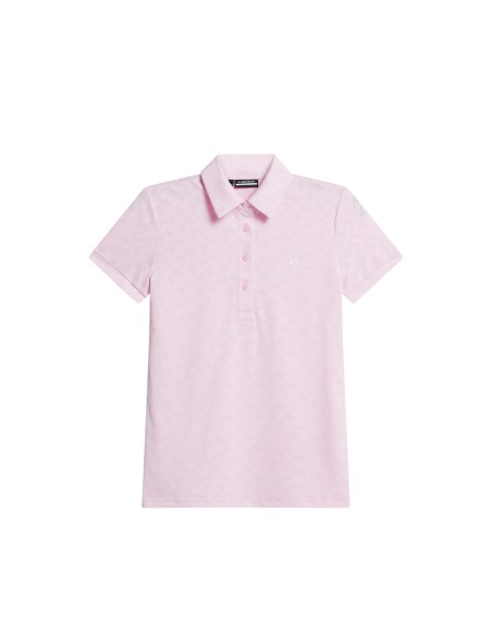 J.Lindeberg Alaya Jacquard women golf polo shirt