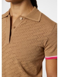 Polo golf mujer J.Lindeberg Lomi Knitted 2