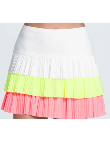 Lucky in Love Triple Threat Pleated women golf Skirt