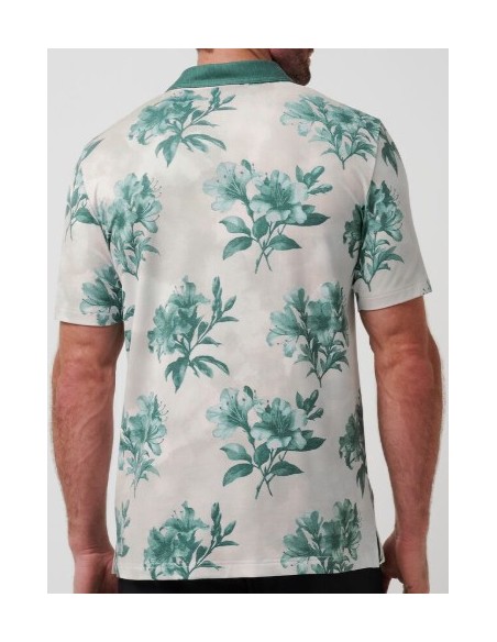 Polo golf hombre Travis Mathew Featherweight Magnolia