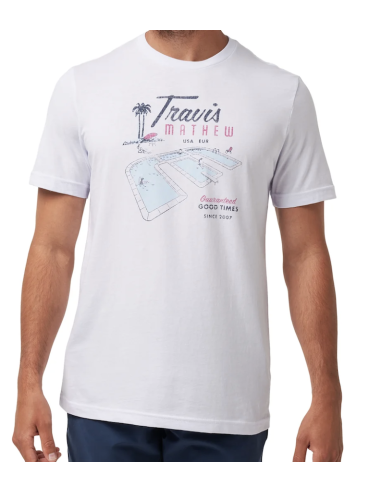 Camiseta Travis Mathew On Vacation golf hombre
