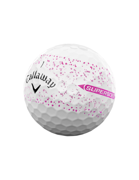 Bolas golf Callaway Supersoft Splatter 360
