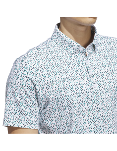 Polo golf hombre adidas Ultimate365 Micro Argyle 2