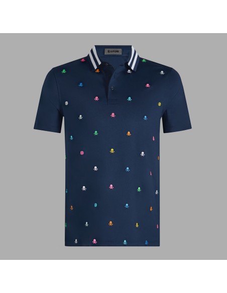 G/Fore Embroidered Tech GMP000094 men golf Polo