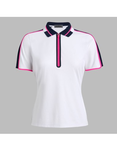 Polo golf mujer G/Fore Tech Pique Contrast GLP000090