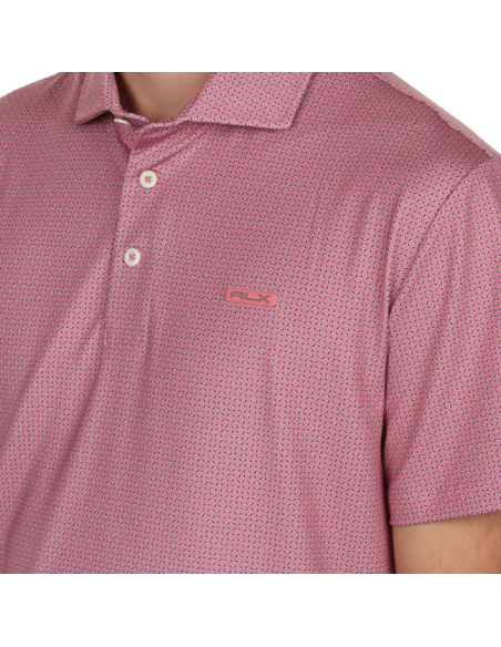 Polo golf hombre Ralph Lauren RLX Print LTWT Airflow