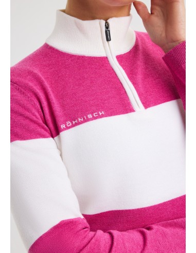 Jersey golf mujer Röhnisch Kora Knitted Half Zip