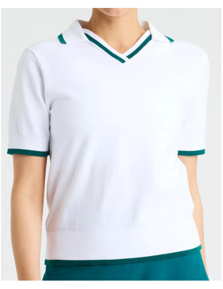 Polo golf mujer Röhnisch Swing Knitted