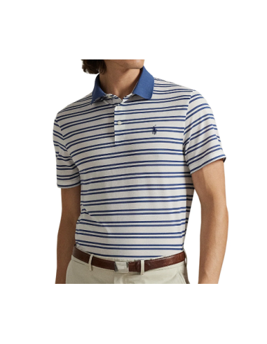 RLX Ralph Lauren Tour Pique Striped 785A87082 men Polo