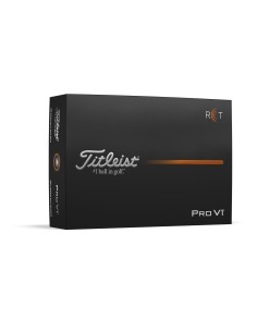 Bolas de golf Titleist Pro V1 y Pro V1x RCT