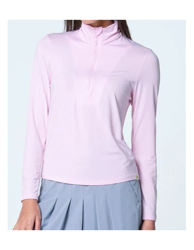 Lucky In Love Free Play Zip Long Sleeve women golf Sweatshirt