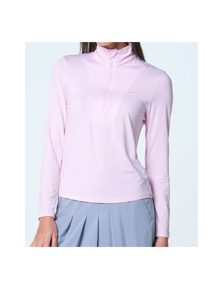 Lucky In Love Free Play Zip Long Sleeve women golf Sweatshirt