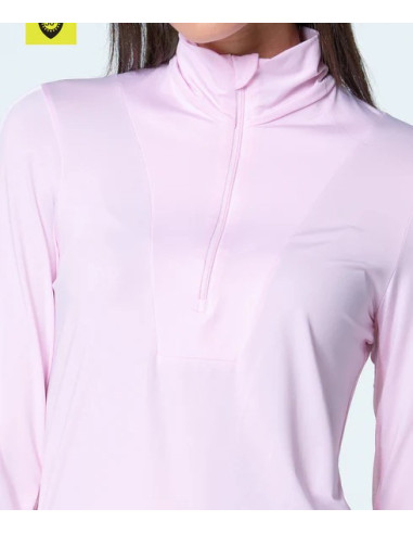 Lucky In Love Free Play Zip Long Sleeve women golf Sweatshirt