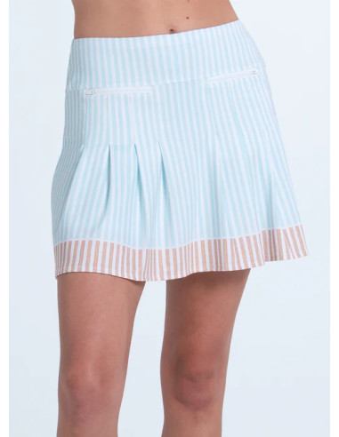 Lucky In Love Riviera Stripe Pocket women golf Skort