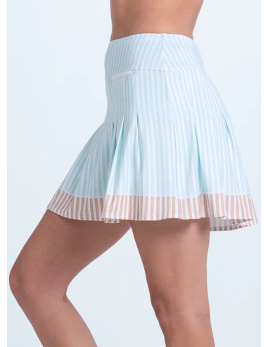 Lucky In Love Riviera Stripe Pocket women golf Skort
