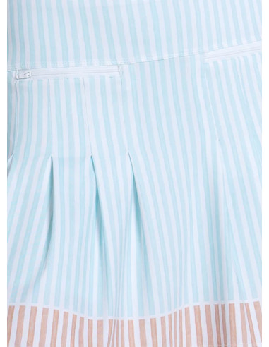 Lucky In Love Riviera Stripe Pocket women golf Skort
