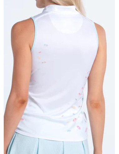 Polo golf mujer Lucky In Love Riviera Breeze Tank