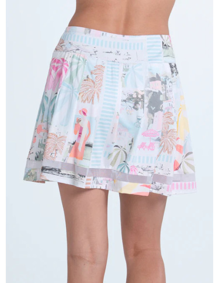 Lucky In Love Riviera Breeze Pleat golf Skirt