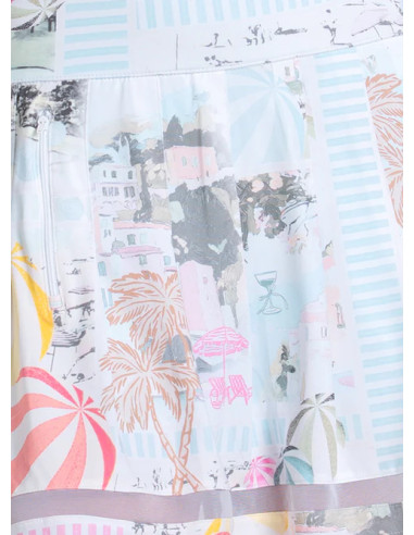 Lucky In Love Riviera Breeze Pleat golf Skirt