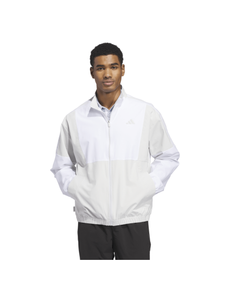 Chaqueta golf hombre adidas Beyond Twistweave Full-Zip Windbreaker JZ9420
